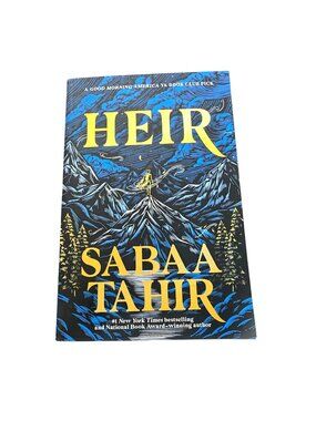Heir By Sabaa Tahir Paperback YA Fantasy Novel Good Morning America Pick 17169